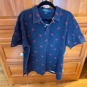 Vintage Polo Ralph Lauren Polo Shirt with Crabs